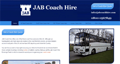 Desktop Screenshot of jabcoachhire.com